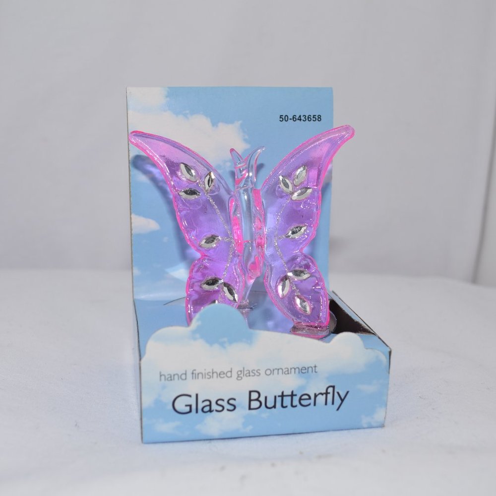 Decorative Glass Figurine Butterfly!